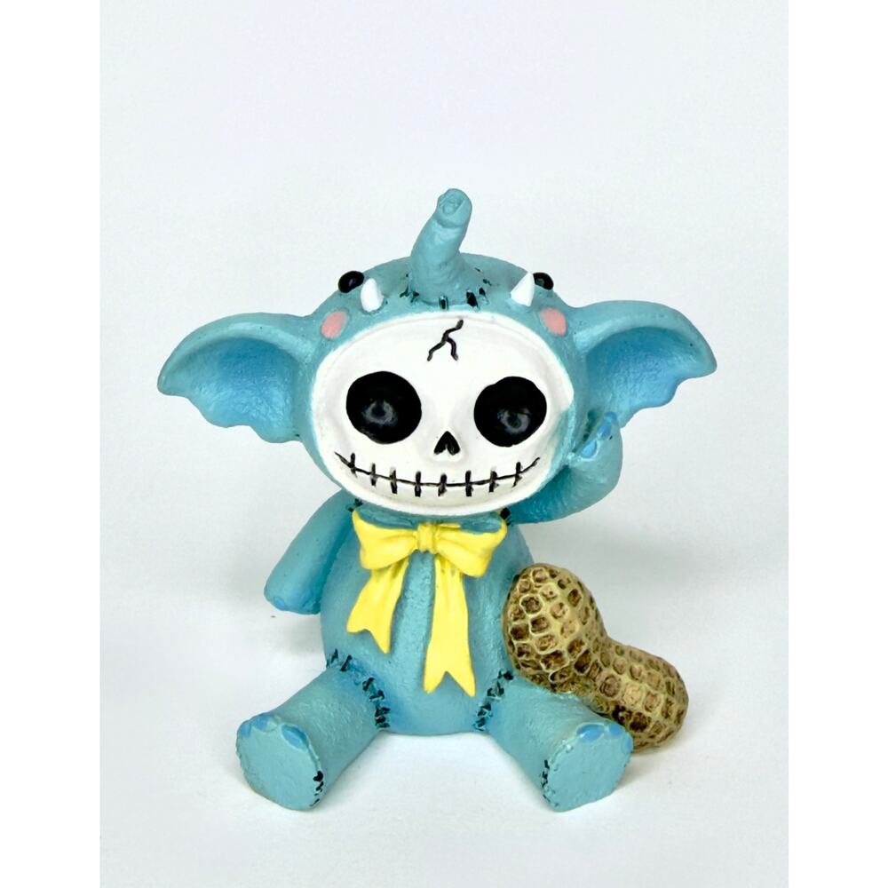 Furrybones "Elefun" Blue Elephant Collectible